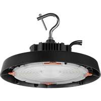UFO High Bay Light, LED, 120 - 347 V, 100 W, 7.3" H x 11" W Par Equipment