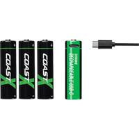 Zithion-X&reg; AA Rechargeable Batteries Par Equipment