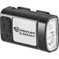 SL-SIDESADDLE&reg; USB Hardhat & Helmet Light, LED, 350/320/400 Lumens, 6.25/7/5 Hrs. Run Time, Rechargeable Batteries Par Equipment