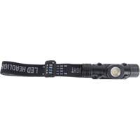 Magnetic Headlamp, LED, 1100 Lumens, 4.5 Hrs. Run Time, Rechargeable Batteries Par Equipment