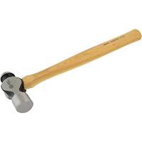Ball Pein Hammer, 32 oz. Head Weight, Plain Face, Wood Handle Par Equipment