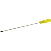 Tournevis &agrave; fente d'&eacute;lectricien, Tige de 3/16", Ronde, 15-1/2" lo, Prise en Plastique Par Equipment