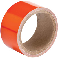 Reflective Marking Tape, 2" x 15', Acrylic, Orange Par Equipment